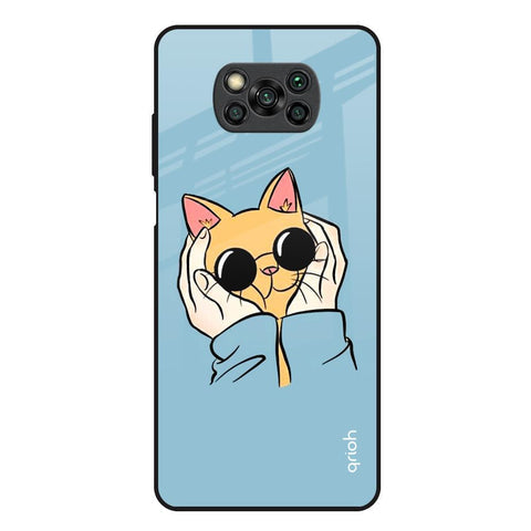 Adorable Cute Kitty Glossy Case For Poco X3