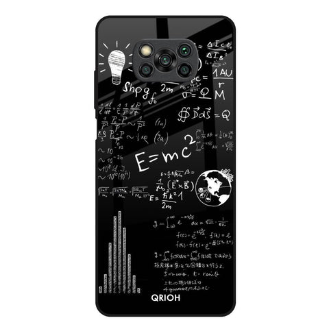 Funny Math Glossy Case for Poco X3