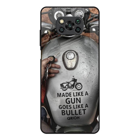 Royal Bike Glossy Case for Poco X3