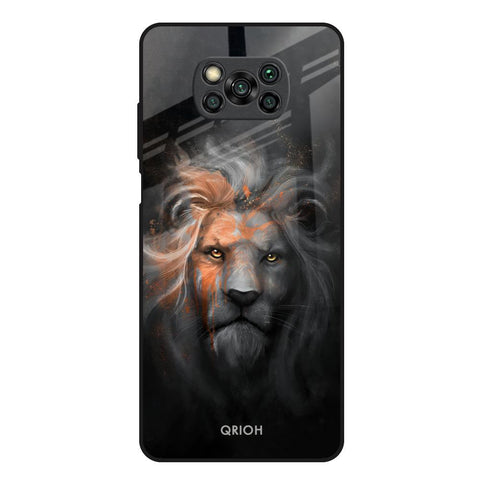 Devil Lion Glossy Case for Poco X3