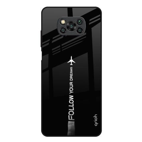 Follow Your Dreams Glossy Case for Poco X3