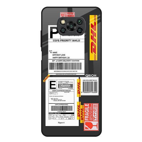 Cool Barcode Label Glossy Case For Poco X3
