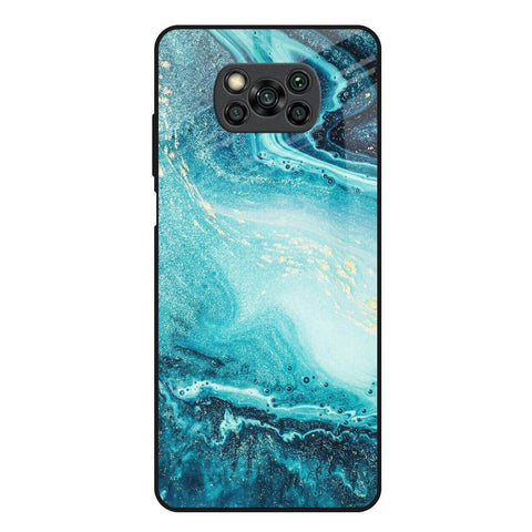 Sea Water Glossy Case for Poco X3
