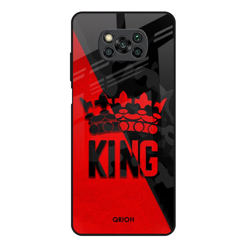 I Am A King Glossy Case for Poco X3