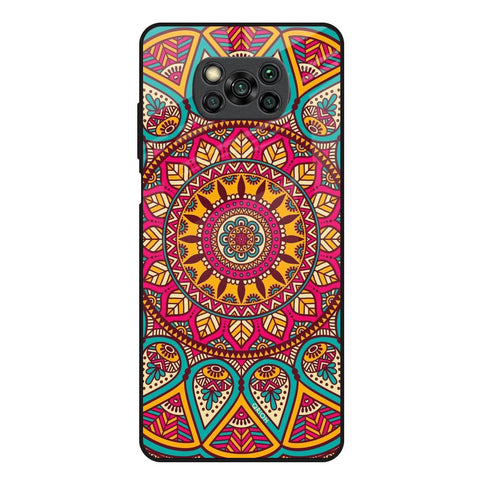 Elegant Mandala Glossy Case for Poco X3