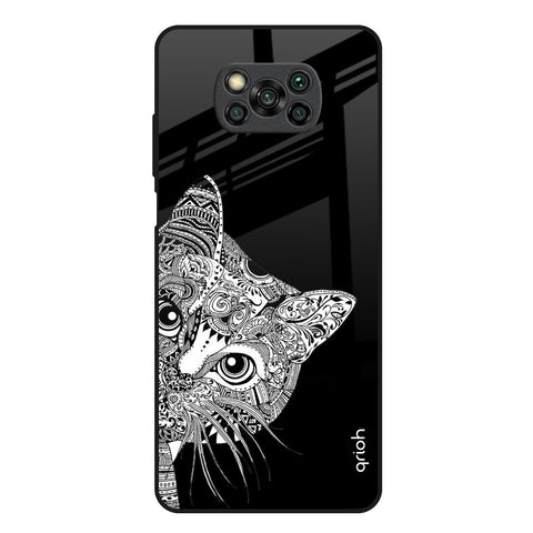 Kitten Mandala Glossy Case for Poco X3