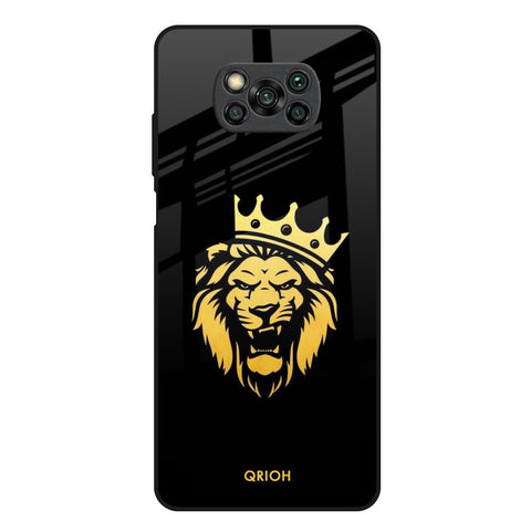 Lion The King Glossy Case for Poco X3
