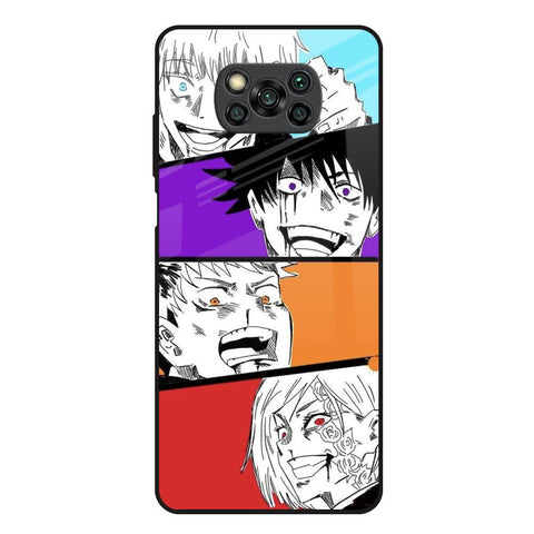 Anime Sketch Glossy Case for Poco X3