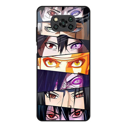 Anime Eyes Glossy Case for Poco X3