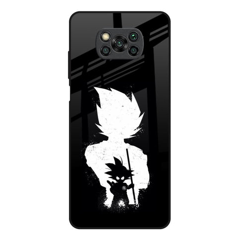Monochrome Goku Glossy Case for Poco X3