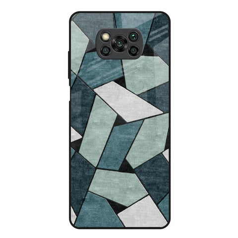 Abstact Tiles Glossy Case for Poco X3