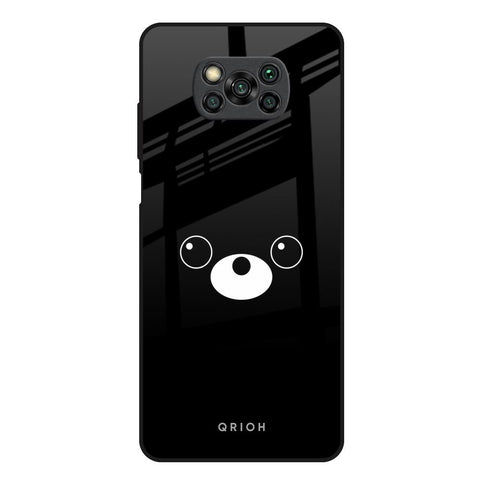 Cute Bear Glossy Case for Poco X3