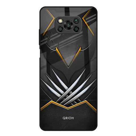 Black Warrior Glossy Case for Poco X3