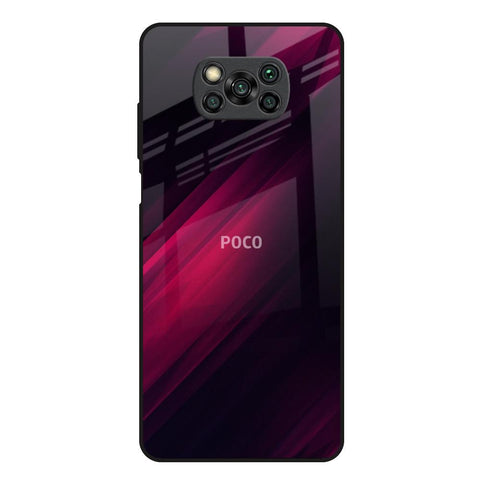 Razor Black Glossy Case for Poco X3