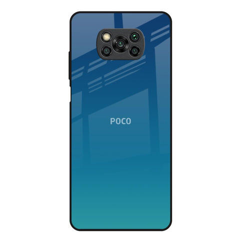 Celestial Blue Glossy Case For Poco X3