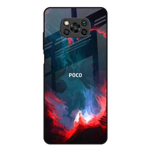 Brush Art Glossy Case For Poco X3