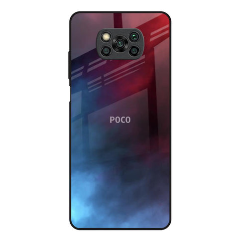 Smokey Watercolor Glossy Case for Poco X3