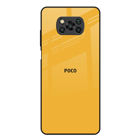 Fluorescent Yellow Glossy case for Poco X3