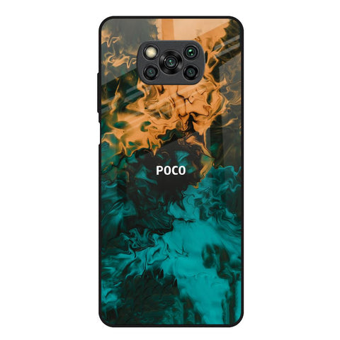 Watercolor Wave Glossy Case for Poco X3