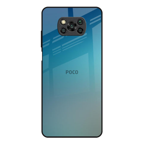Sea Theme Gradient Glossy Case for Poco X3
