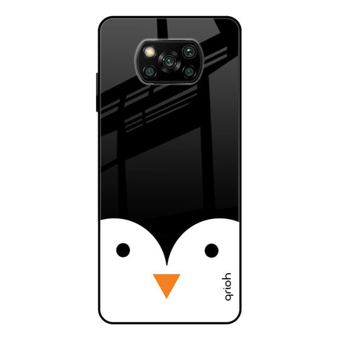 Cute Penguin Glossy Case for Poco X3