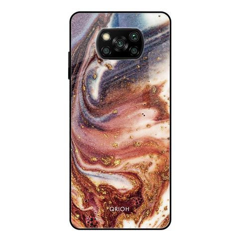 Exceptional Texture Glossy Case for Poco X3