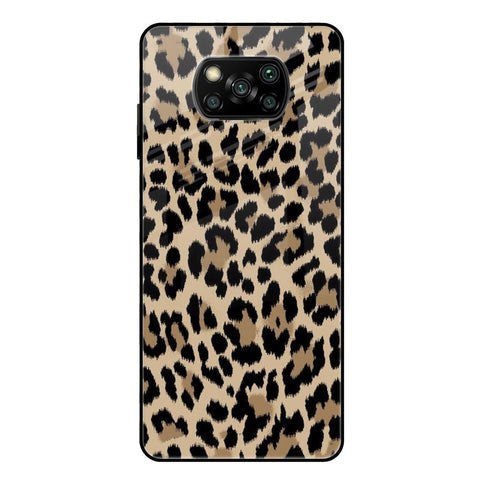 Leopard Seamless Glossy Case For Poco X3