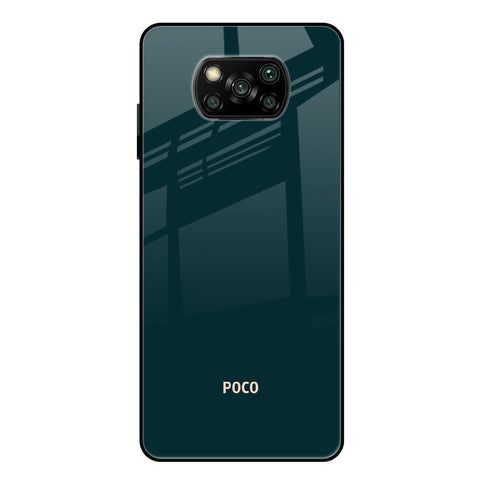 Hunter Green Glossy Case For Poco X3
