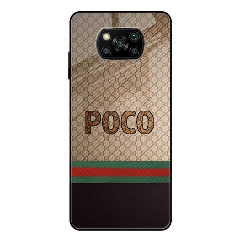 High End Fashion Glossy case for Poco X3