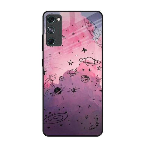 Space Doodles Glossy Case for Samsung Galaxy S20 FE