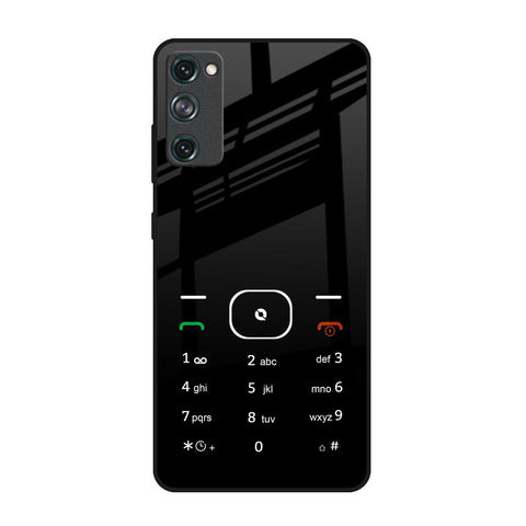 Classic Keypad Pattern Glossy Case for Samsung Galaxy S20 FE