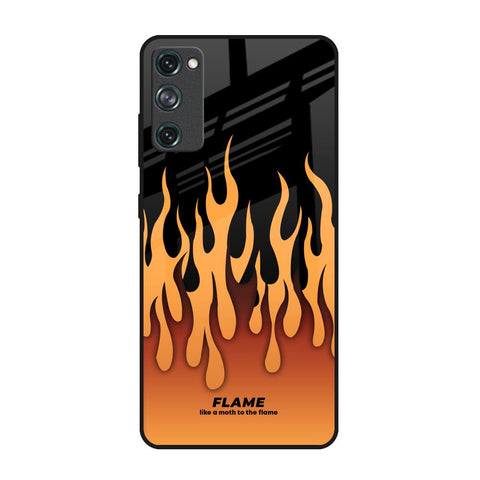 Fire Flame Glossy Case for Samsung Galaxy S20 FE