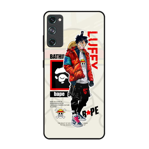 Bape Luffy Glossy Case for Samsung Galaxy S20 FE
