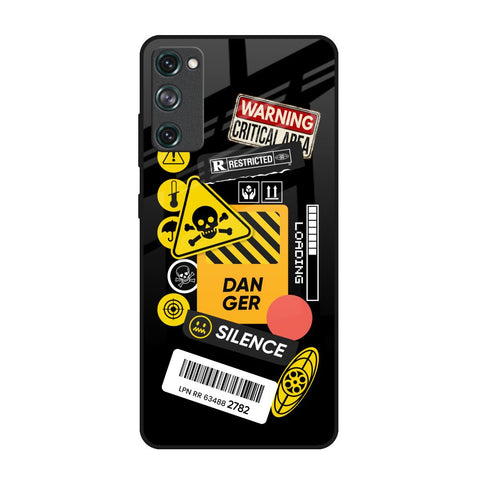 Danger Signs Glossy Case for Samsung Galaxy S20 FE