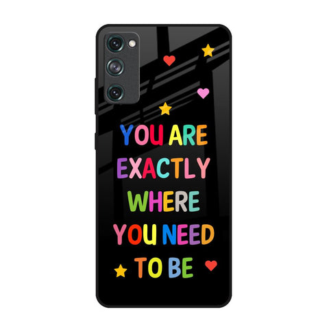 Magical Words Glossy Case for Samsung Galaxy S20 FE