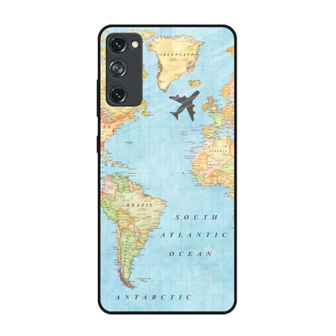 Travel Map Glossy Case for Samsung Galaxy S20 FE