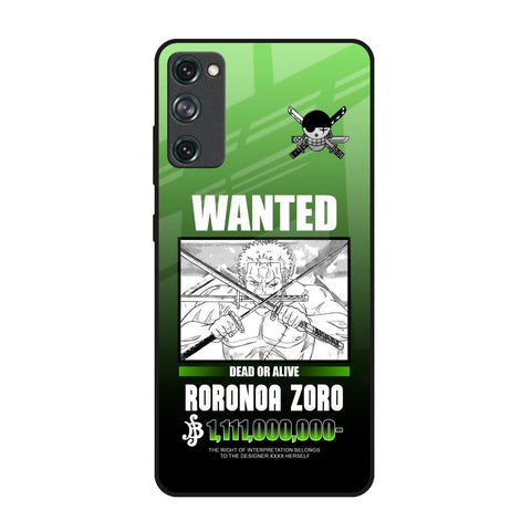 Zoro Wanted Glossy Case for Samsung Galaxy S20 FE