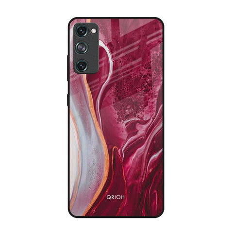 Crimson Ruby Glossy Case for Samsung Galaxy S20 FE