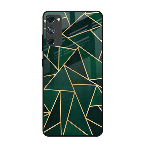 Abstract Green Glossy Case For Samsung Galaxy S20 FE