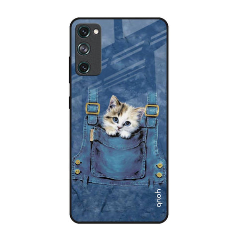 Kitty In Pocket Glossy Case For Samsung Galaxy S20 FE