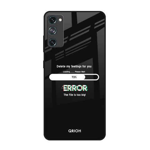 Error Glossy Case for Samsung Galaxy S20 FE