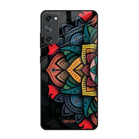 Retro Gorgeous Flower Glossy Case for Samsung Galaxy S20 FE