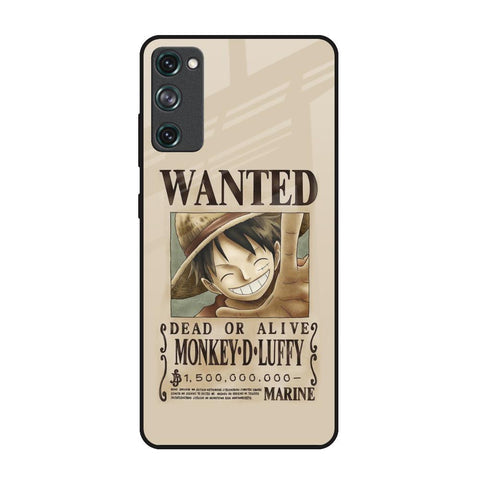 Luffy Wanted Glossy Case for Samsung Galaxy S20 FE