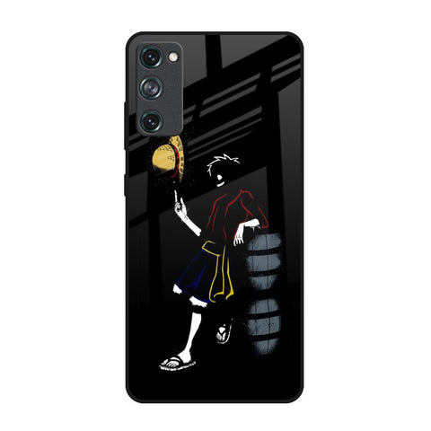 Luffy Line Art Glossy Case for Samsung Galaxy S20 FE
