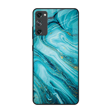 Ocean Marble Glossy Case for Samsung Galaxy S20 FE