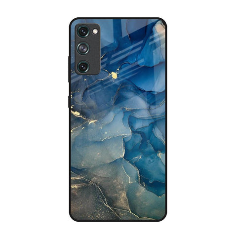 Blue Cool Marble Glossy Case for Samsung Galaxy S20 FE