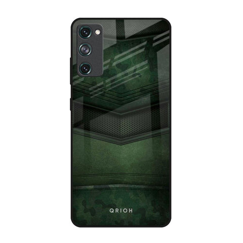 Green Leather Glossy Case for Samsung Galaxy S20 FE