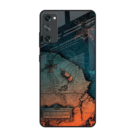 Geographical Map Glossy Case for Samsung Galaxy S20 FE