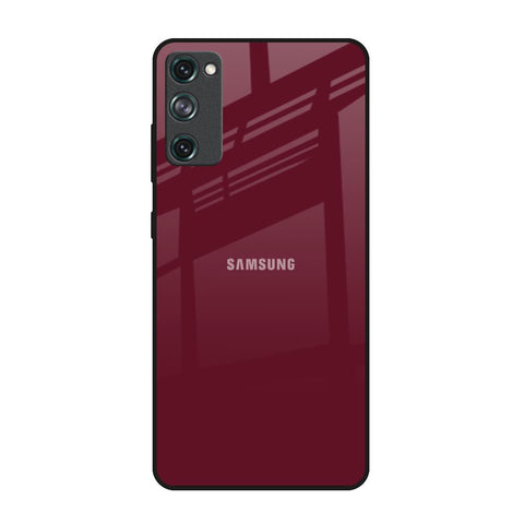 Classic Burgundy Glossy Case for Samsung Galaxy S20 FE