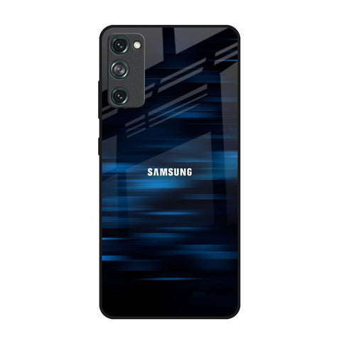 Blue Rough Abstract Glossy Case for Samsung Galaxy S20 FE
